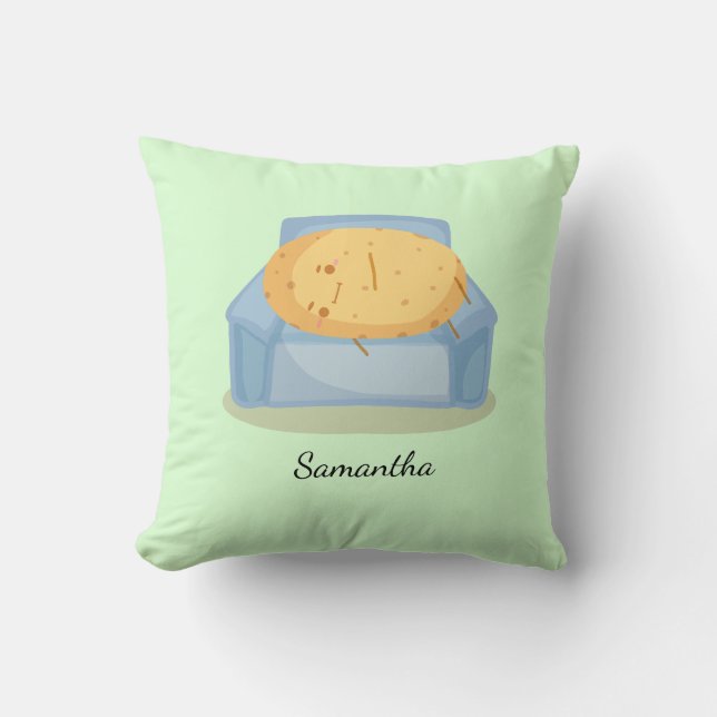 Tired Potato Cushion (Front)