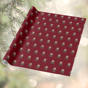 Tired Santa 2 Wrapping Paper