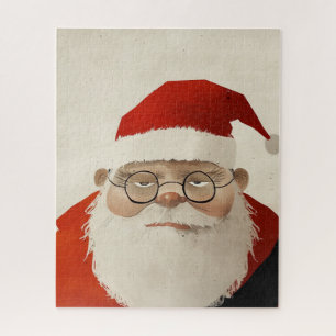 Tired Santa Jigsaw Puzzle