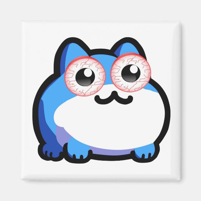 "Tired" Toby Magnet (Front)