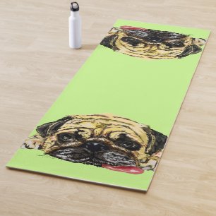 Tired Yoga Dog Mops - Mat