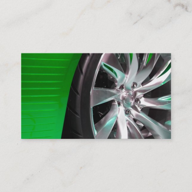 Tires and Rims Business Card (Front)