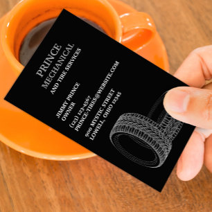 Tires Auto Repair Business Card