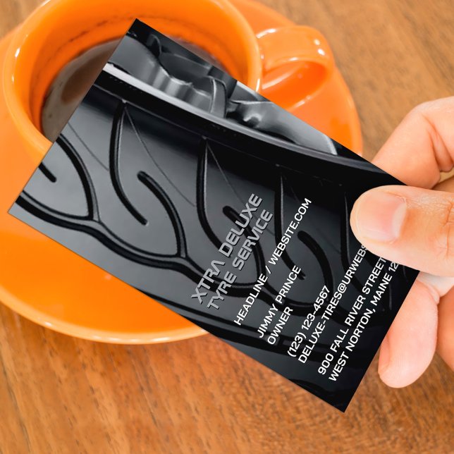 Tires Auto Repair Business Card (Creator Uploaded)