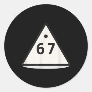 Tirminos 6 And 7 Matching 67 Tirmino Group Costume Classic Round Sticker
