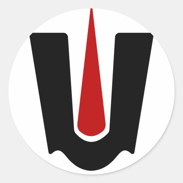 Tirupati Balaji Sign Classic Round Sticker (Front)