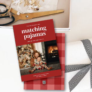 'Tis Cute Matching Pyjamas Season One Photo Card