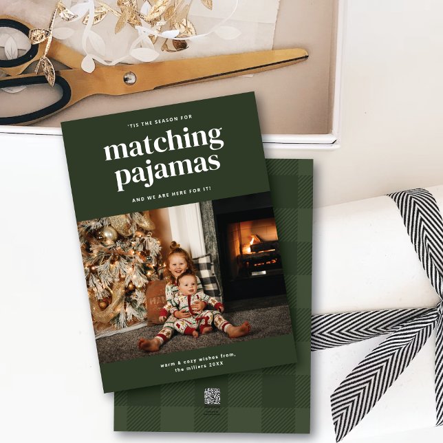 'Tis Cute Matching Pyjamas Season One Photo Card (Creator Uploaded)