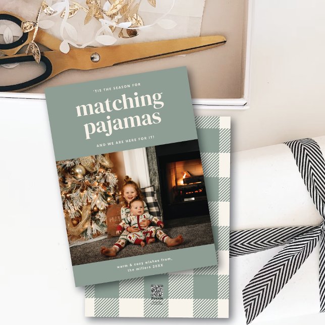 'Tis Cute Matching Pyjamas Season One Photo Card (Creator Uploaded)