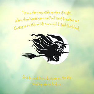 Tis Now The Witching Time Of Night Shakespearean Q