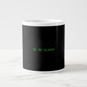Tis Season Collection Graphic Minimal Clean Large Coffee Mug