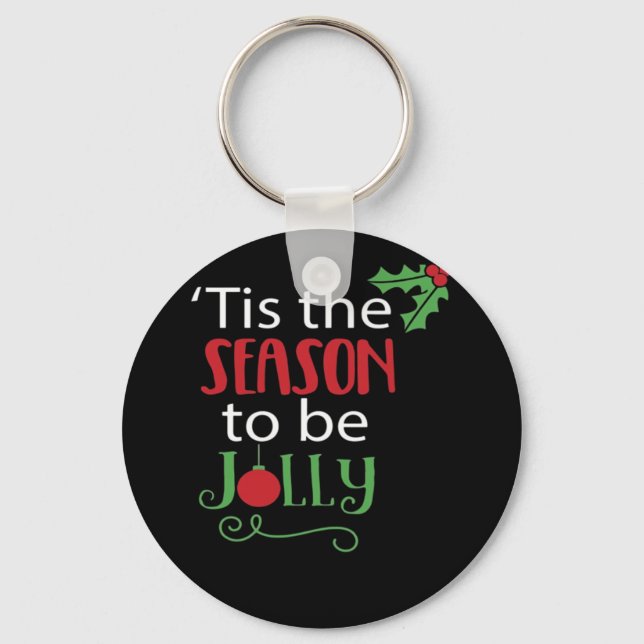Tis Season Creative Casual Key Ring (Front)