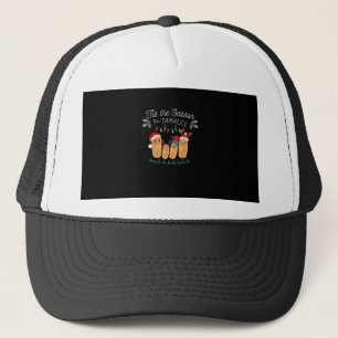 Tis Season For Tamales Mexican Christmas Modern Trucker Hat