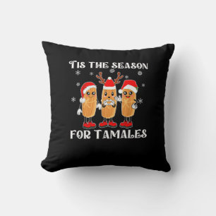 Tis Season For Tamales Squad Costume Mexican Chris Cushion