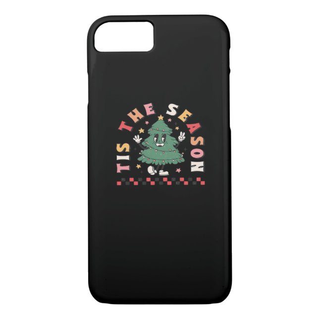 Tis Season Retro Halloween Spooky Season Fall Case-Mate iPhone Case (Back)