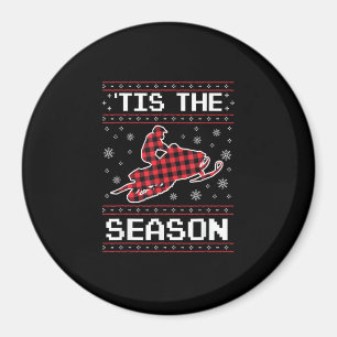 Tis Season Soccer Pumpkin Autumn Fall Thanksgiving Magnet