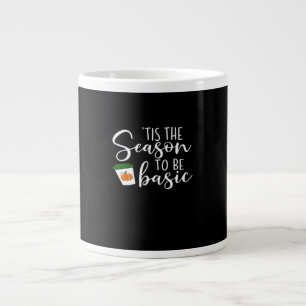 Tis Season To Engaged Engagement Announcement Large Coffee Mug