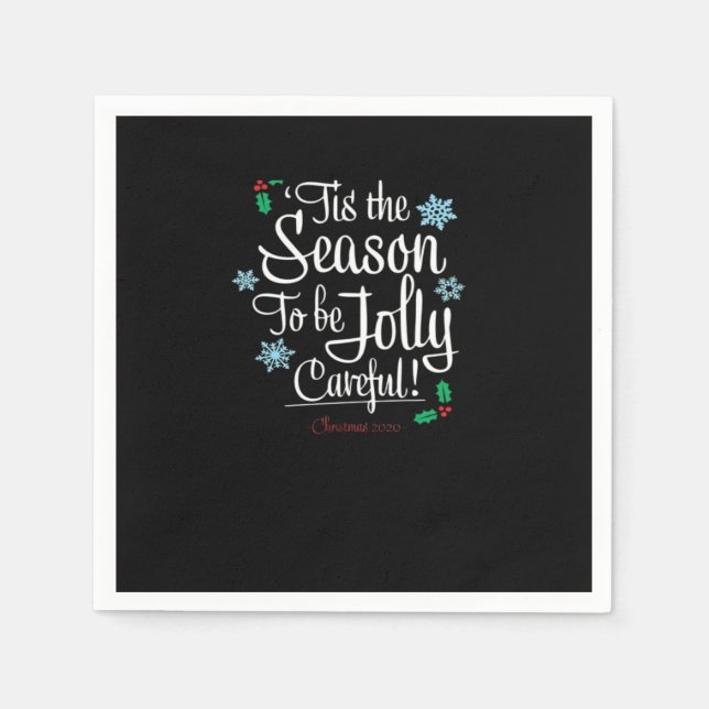 Tis Season To Saying Napkin (Front)