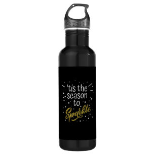 Tis Season To Sparkle Christmas Funny 710 Ml Water Bottle