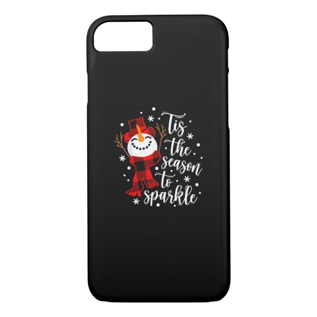 Tis Season To Sparkle Matching Family Case-Mate iPhone Case (Back)