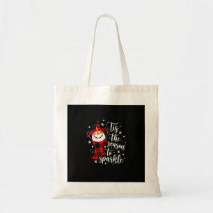 Tis Season To Sparkle Matching Family Tote Bag