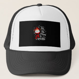 Tis Season To Sparkle Matching Family Trucker Hat