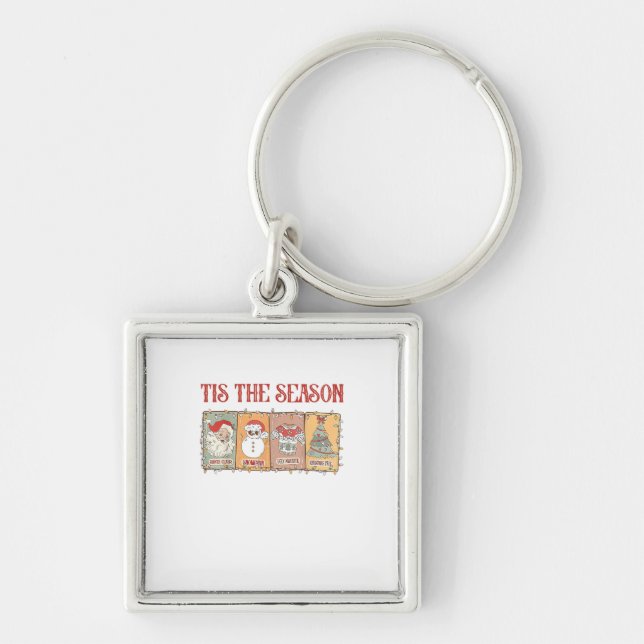 Tis Seasoning Crawfish Boil Seafood Party Lobster Key Ring (Front)