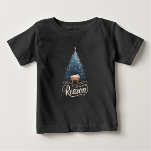 Tis The Reason Christian Religious Christmas Bible Baby T-Shirt