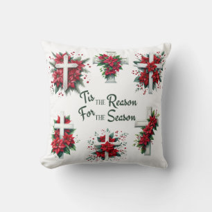 Tis The Reason For The Season Cushion