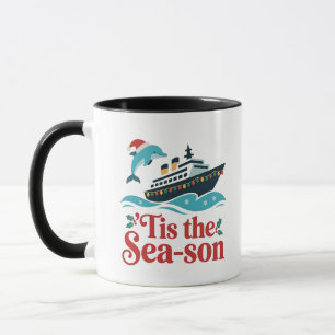 tis the sea-son Funny Cruising Family Matching  Mug