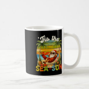 Tis The Sea-sun Funny Christmas In July Hawaii San Coffee Mug