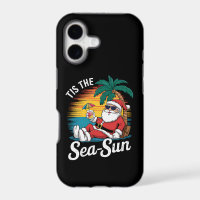 Tis The Sea Sun Santa Beach Christmas In Juy