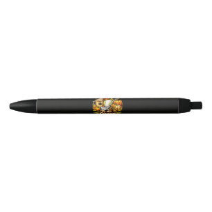 Tis The Season Autumn Golf Pumpkin Spice Coffee Black Ink Pen