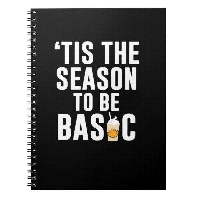 Tis The Season Basic Notebook (Front)