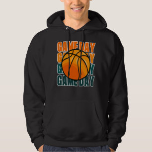 Tis The Season Basketball Vintage Game Day Hoodie