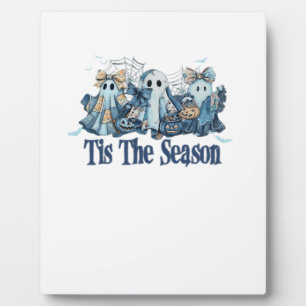 Tis The Season Boo Couquette Halloween Spooky Seas Plaque