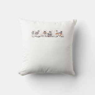 Tis The Season Boo Halloween Reading Books Lover T Cushion
