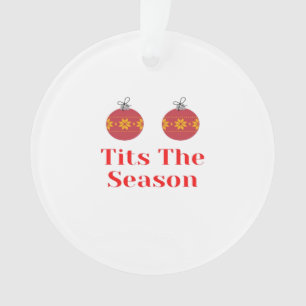 Tis The Season Casual Simple Ornament