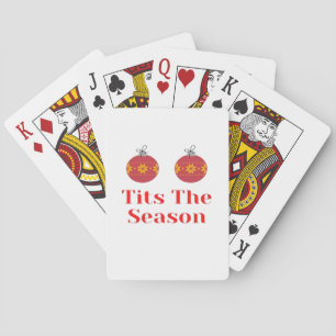 Tis The Season Casual Simple Playing Cards