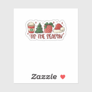 Tis The Season Christmas Coffee Funny Holiday Love