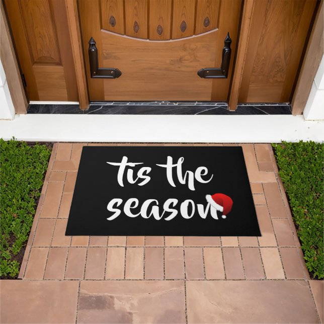Tis The Season Christmas Door Mat (Outdoor)