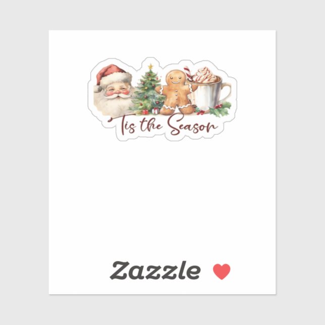 Tis The Season Christmas Holiday Apparel Funny Chr (Sheet)