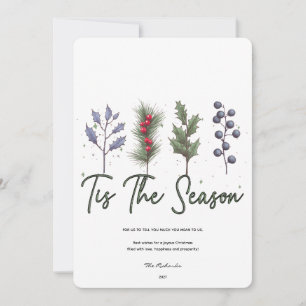 Tis the Season Christmas Holiday Card