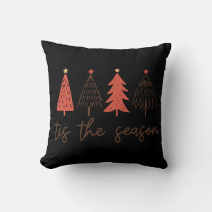 Tis The Season Christmas Holiday Cushion