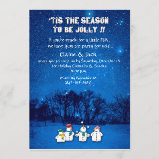 'Tis the Season - Christmas Holiday Party Invite
