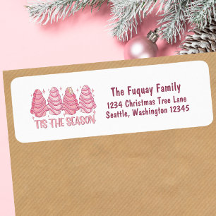 Tis The Season Christmas Mailing Return Address Label