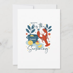 Tis The Season Christmas Quote Holiday Card