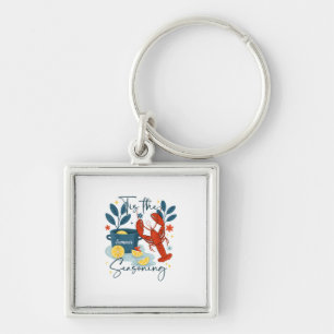 Tis The Season Christmas Quote Key Ring