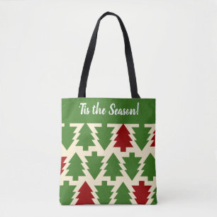 'Tis the Season Christmas Shopping Totebag Tote Bag