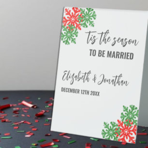 Tis The Season Christmas Wedding